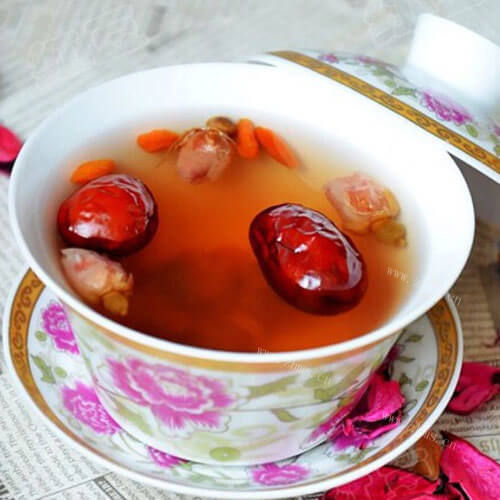 养身的红枣枸杞茶