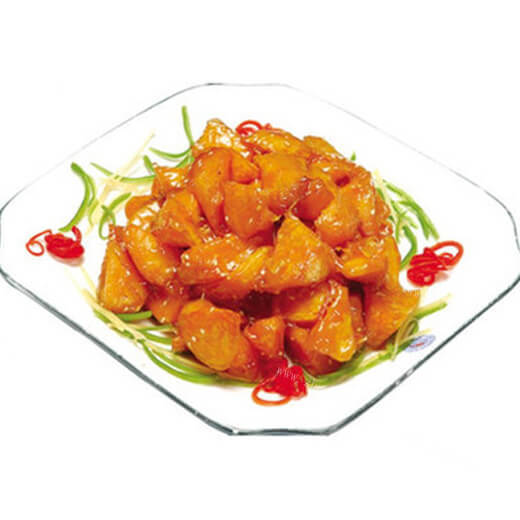 诱人的泰式菊花酥肉