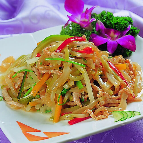 妈妈的榨菜肉丝