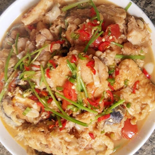 营养补气鲅鱼焖豆腐