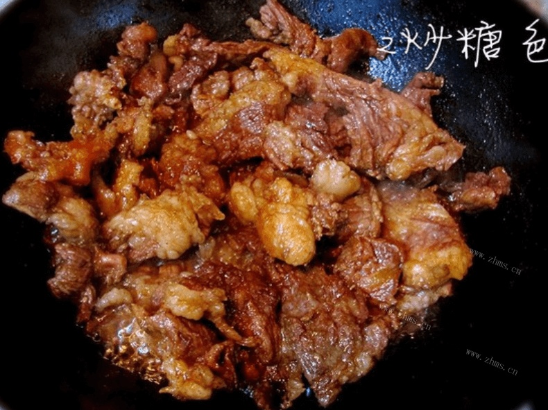 鲜香牛肉末炖土豆做法图解2)