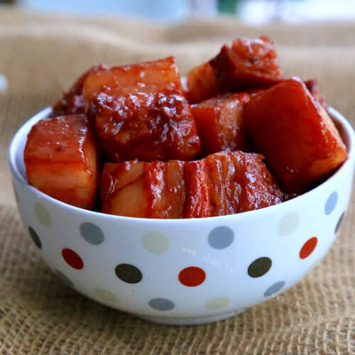正宗腐乳红烧肉