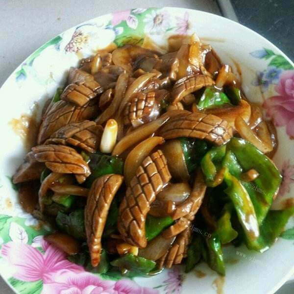 私房黑椒腰花