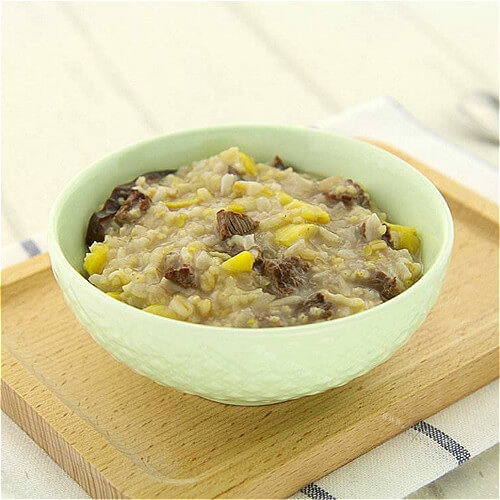 家常板栗牛肉粥