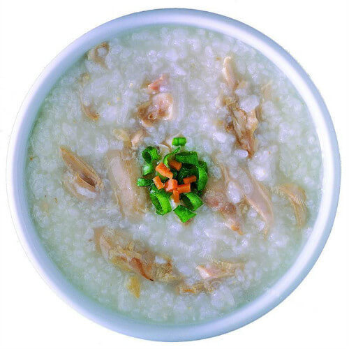 家庭版香菇鸡肉粥