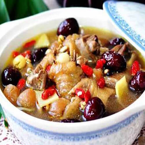 美味的玛卡红枣汤