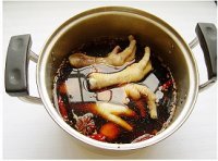 卤鸡爪做法图解4)