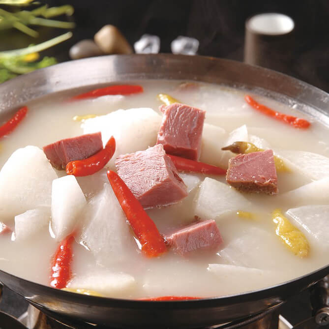 萝卜炖羊肉