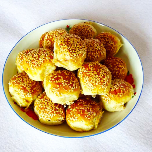 好吃的唐山特产棋子烧饼