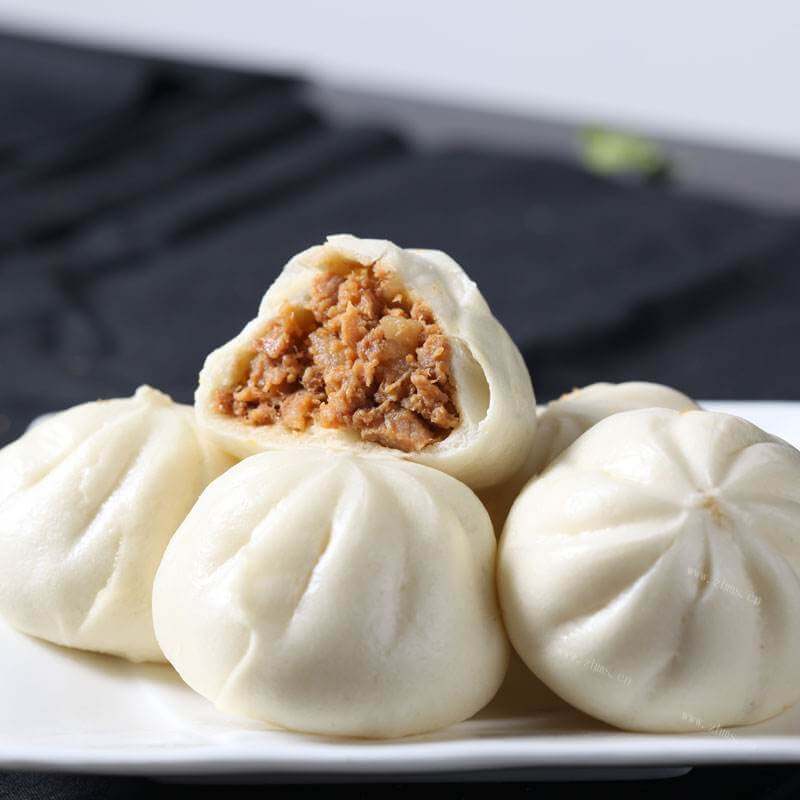生煎大白菜猪肉包