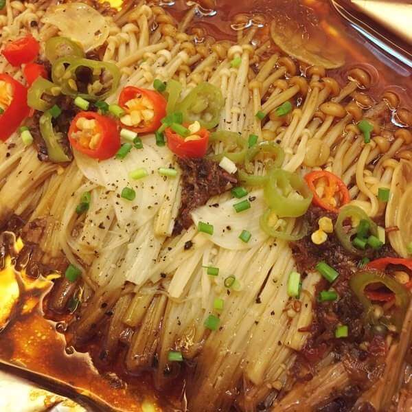 家常耗油金针菇
