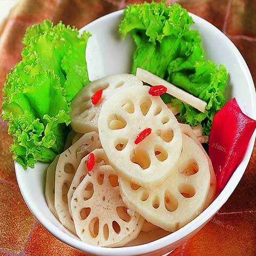 美味的青椒莲藕