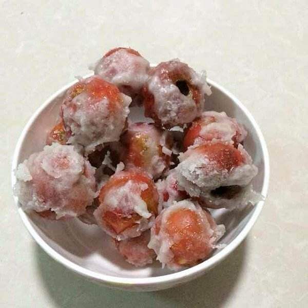 美味的绿肉糖山楂