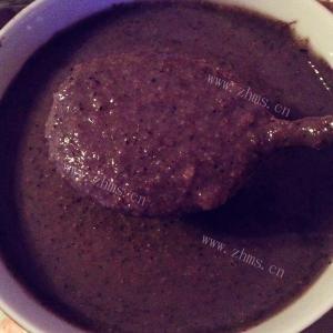 好喝的黑米核桃豆浆