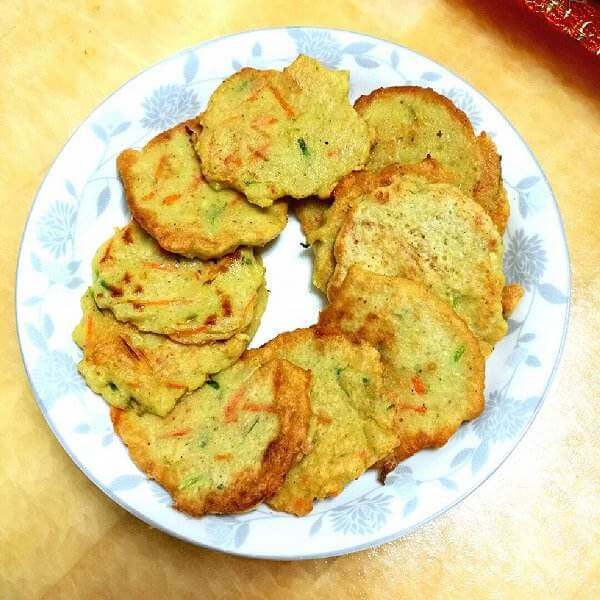 美味的豆渣饼子