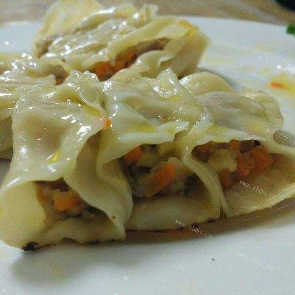 好吃的鲜虾锅贴