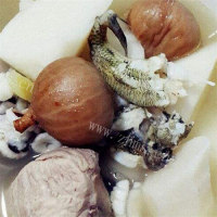营养的笋壳鱼瘦肉汤