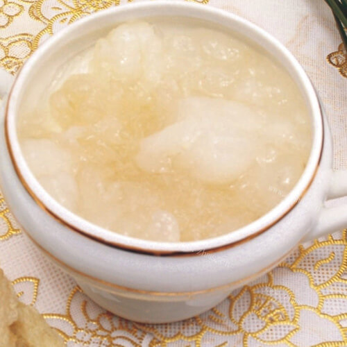 健康川贝雪梨炖燕窝
