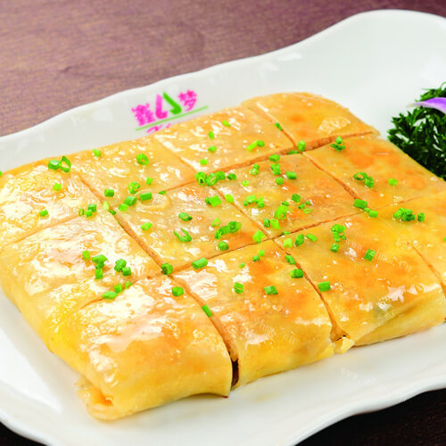 美味的牛肉豆皮