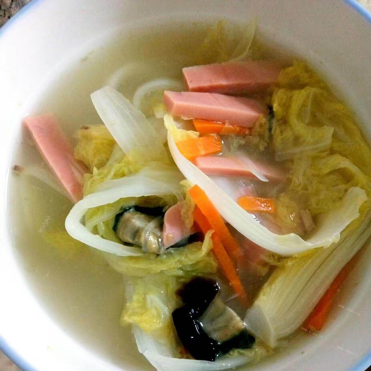 清火的清汤娃娃菜