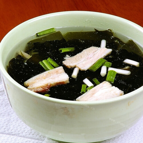 养生美味酸萝卜老鸭海带汤