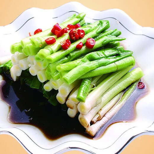 特别的凉拌野蒜