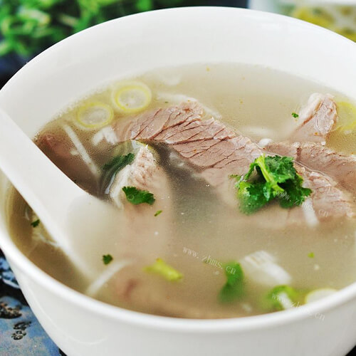 自制萝卜粉条羊肉汤