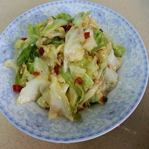 简单的糖醋小包菜