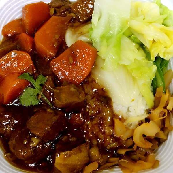 美味的苹果饭
