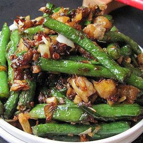 美味可口的干煸豆角
