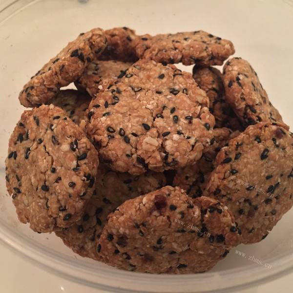 好吃的椰蓉燕麦饼干