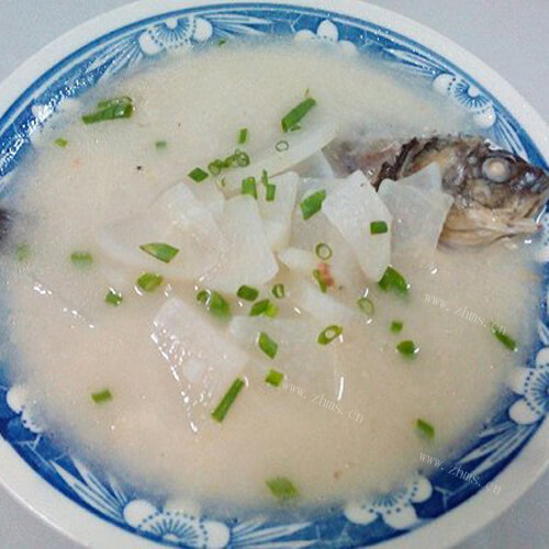 好喝的鱼鳔鲫鱼白萝卜汤