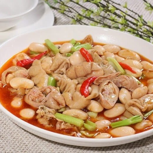 有味红烧肥肠鸡