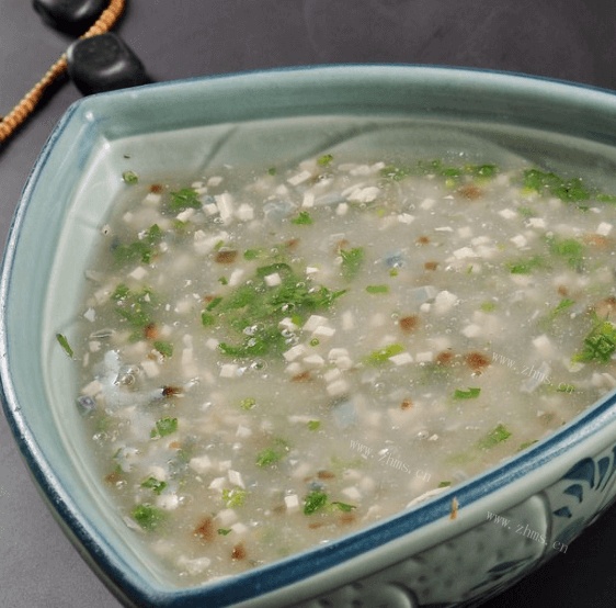 清淡肉沫淮山汤