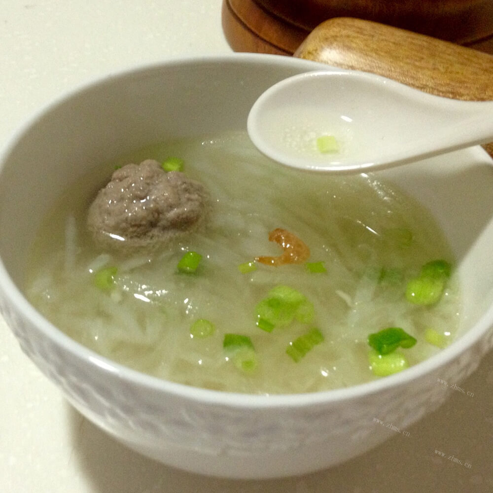 好喝的虾皮白萝卜汤