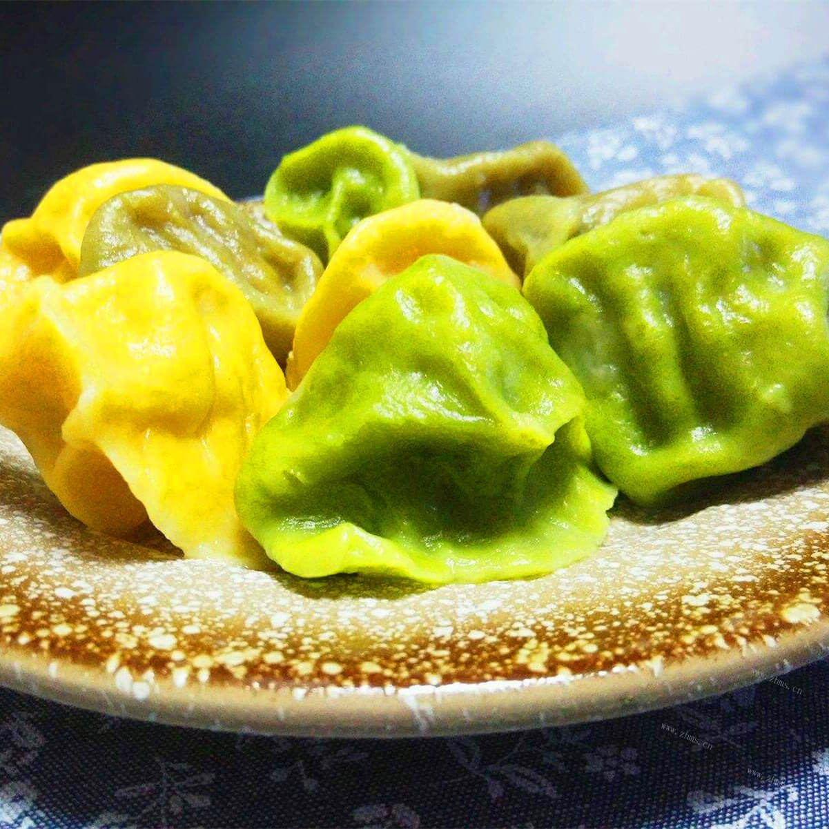 教你做彩色饺子皮