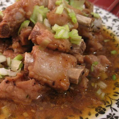 好吃的豆豉蒜香蒸排骨豆腐