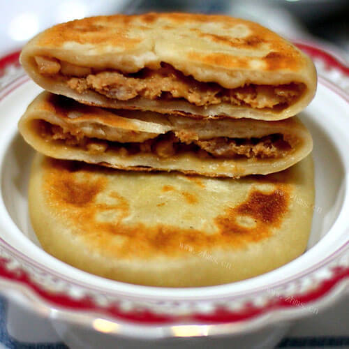 美味的鲜美肉饼