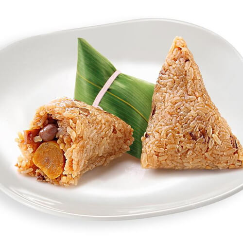 美味的蜂蜜红豆粽