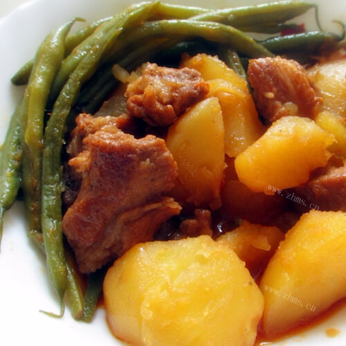 美味的豆角炖土豆