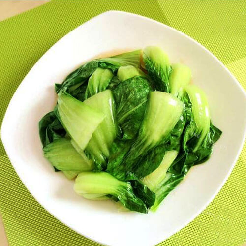 美味的清炒小油菜