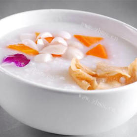 营养的银耳百合粳米粥 
