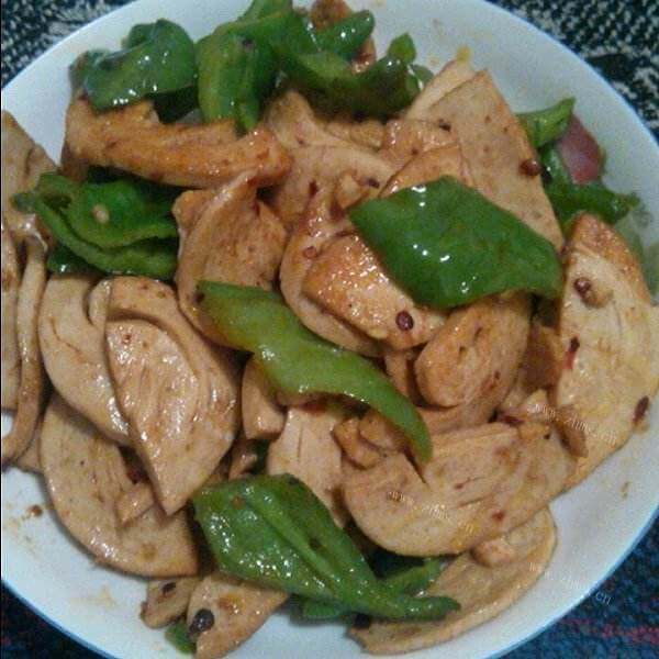 好吃的烩素鸡