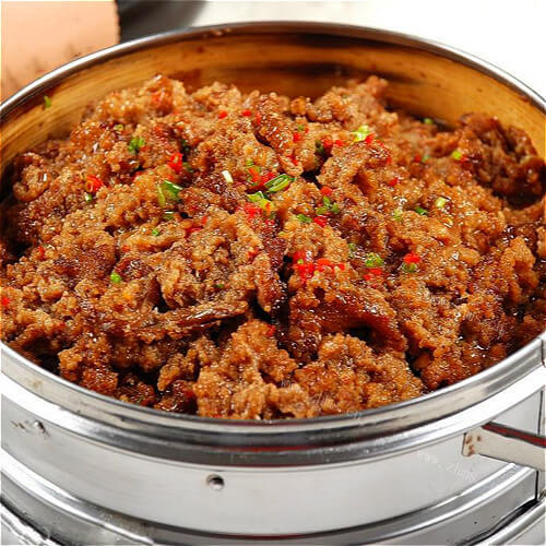 家常莲藕米粉肉