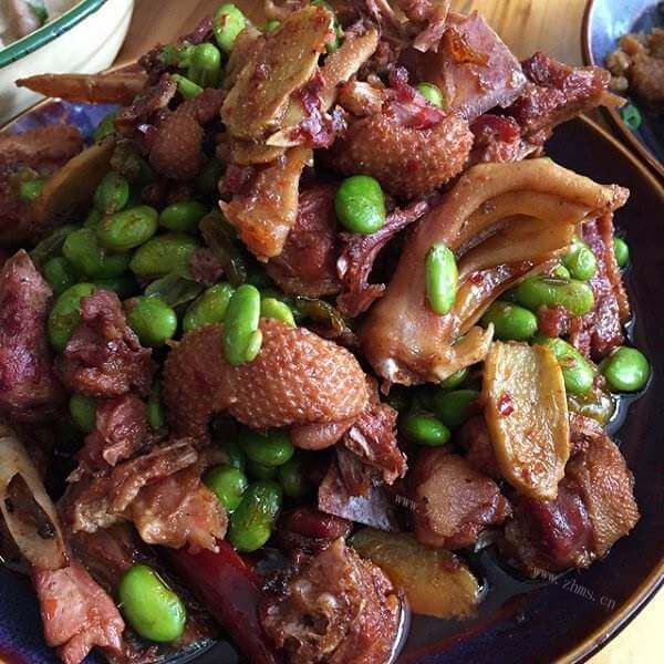 好吃的干煸鸭子