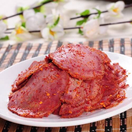 可口的香辣牛肉