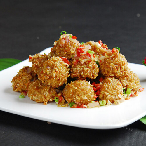 香甜香酥糖丸子
