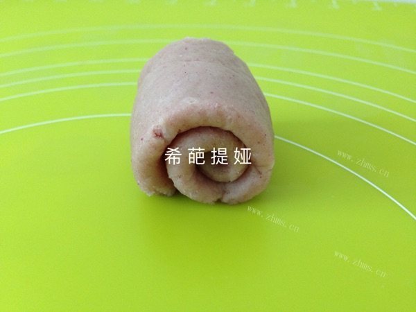 美味桂花紫薯苏式月饼做法图解6)