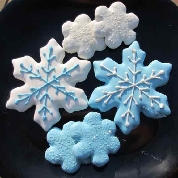 自制雪花糖霜饼干