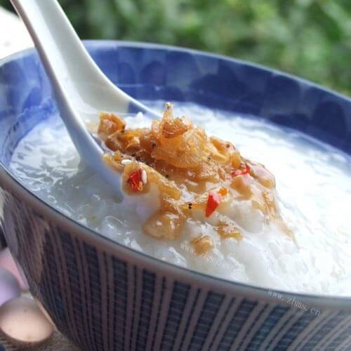 好吃的龙葵菜脯粥